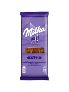 Milka milk chocolate bar