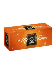 After Eight dark chocolate with orange cream filling without mint in a box