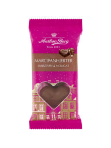 Anthon Berg Marzipan Hearts with Nougat