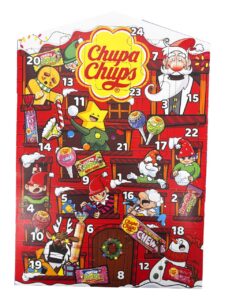 Chupa Chups Advent calendar with assorted candies