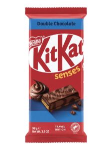 KitKat Tablet covered with milk and dark chocolate