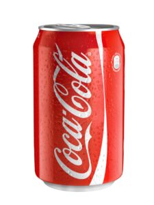 Coca Cola in tins