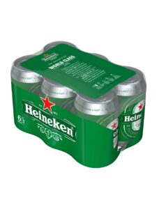 Heineken beer in cans