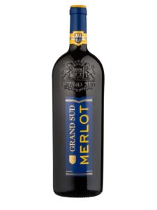 Grand Sud, Merlot, Pays d'Oc, IGP, semi-dry, red