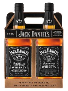 Jack Daniel's Black Label Twinpack; Jack Daniels Black 40% 1L (GH 1658808)
