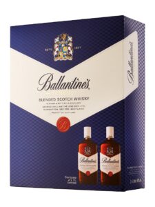 Ballantine's Finest Twin Pack, Go Play; Ballantine's Finest 40% 1L (GH 116084)
