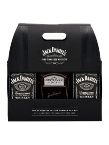 Jack Daniel's Black Label Twinpack + 0.2L Gentleman Jack; Jack Daniels Black 40% 1L (GH 1658808),