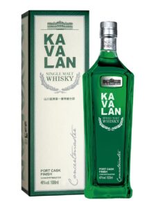 Kavalan Concertmaster Port Cask Finish, Taiwanese Single Malt Whisky, giftpack