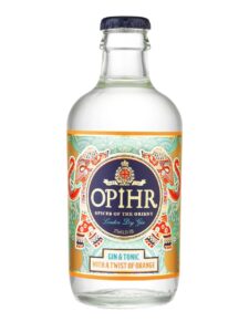 Opihr Gin & Tonic with a twist of Orange