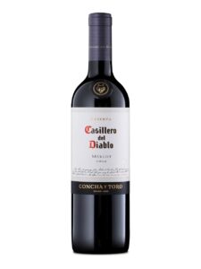 Concha y Toro, Casillero del Diablo, Merlot, Valle Central, DO, dry, red (screw cap, lightweight bottle)