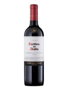 Concha y Toro, Casillero del Diablo, Cabernet Sauvignon, Valle Central,DO, dry, red (screw cap, lightweight bottle)