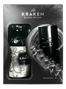 The Kraken Black Spiced Rum + 1 Glass