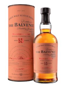 Balvenie 15 Year Old Madeira Cask Single Malt Scotch Whisky, Tube