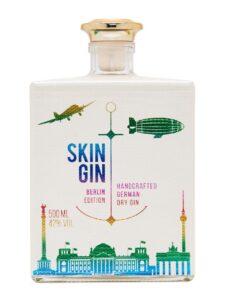 Skin Gin, Handrafted German Dry Gin, Berlin Rainbow Edition