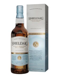 Shieldaig American Oak Reserve, Highland Single Malt Scotch Whisky, Gift pack