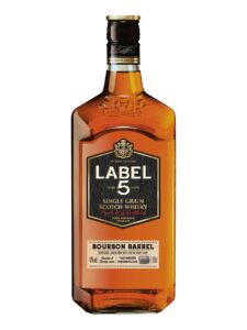 Label 5 Single Grain Scotch Whisky, Bourbon Barrel