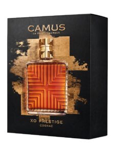 Camus XO decanter Cognac 40% 0.7L giftpack