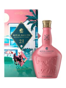Royal Salute 21yo Polo Miami Blended Scotch Whiskey Limited Edition 40% 0.7L gift pack
