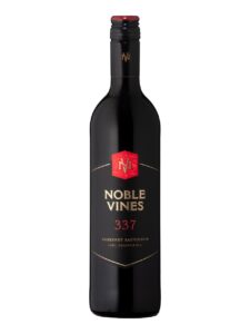 Noble Vines, 337 Cabernet Sauvignon, California, dry, red (screw cap)