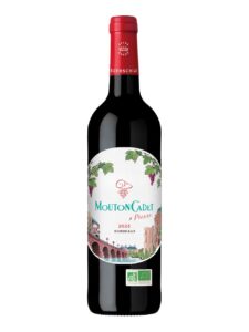 Baron Philippe de Rothschild, Mouton Cadet, Pierre Rouge, Bordeaux, AOC, dry, red (organic)