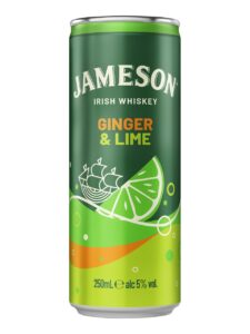 Jameson Ginger and Lime 5% 0.25L in cans