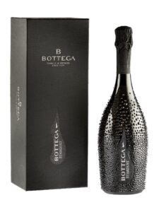 Bottega, Stardust Black Prosecco, Venetien, DOC, Extra Brut, white (gift pack)