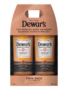 D12 3*2X100 GEX 40% CK IBC SP GLA; Dewar's Whisky 12y 40% 1L (GH 1643993)
