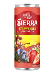 Sierra Strawberry Margarita RTD in Cans