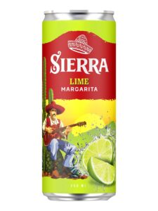 Sierra Lime Margarita RTD in Cans