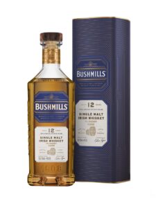 Bushmills 12y Irish Single Malt Whiskey, gift pack