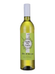 Pardon My French, Sauvignon Blanc, IGP, Cotes De Gascogne, dry, white (PET)