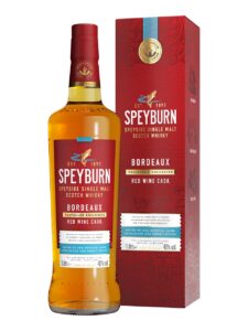 Speyburn Bordeaux Red Wine Cask Speyside Single Malt Scotch Whisky, gift pack