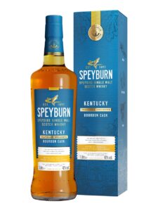 Speyburn Kentucky Bourbon Cask Speyside Single Malt Scotch Whisky, gift pack