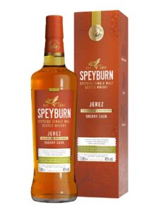 Speyburn Jerez Sherry Cask Speyside Single Malt Scotch Whisky, gift pack