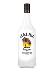 Malibu Caribbean Rum with Coconut Liquor 18% 1L