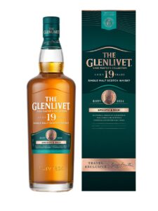 The Glenlivet 19YO Single Malt Scotch Whisky 48% 0.7L gift pack