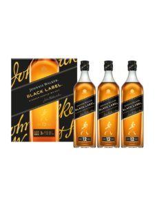 Johnnie Walker Black Label 12y, Triple Pack; Joh.Walk Black L. 12y 40% 1L (GH 482069)