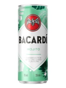 Bacardi Mojito 5% 0.25L Can