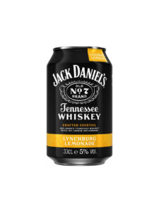 Jack Daniel's Lynchburg Lemonade in cans