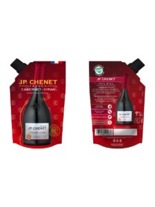 J.P. Chenet, Cabernet Syrah, IGP, dry, red, (Pouch)