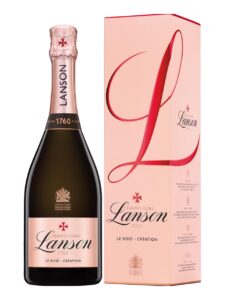 Lanson, Le Rosé Création, Champagne, AOC, brut, rosé (gift pack)
