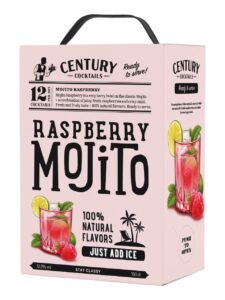 Century Cocktails Raspberry Mojito