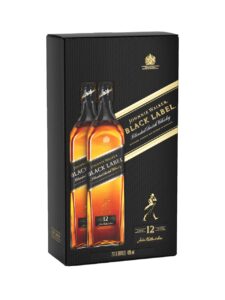 Johnnie Walker Black Label, 12y Twinpack; Joh.Walk Black L. 12y 40% (GH 482069)