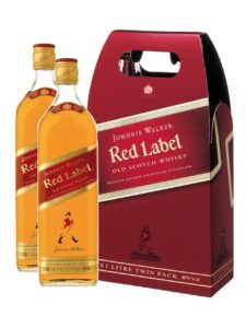 Johnnie Walker Red Label Twinpack; Joh.Walk Red Label 40% 1L (GH 12520)