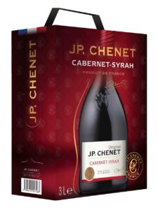 J.P. Chenet, Cabernet/Syrah, Languedoc, IGP, dry, red (Bag in Box)