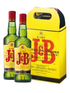 J & B Rare Twinpack; J&B Rare 40% 1L (GH 12350)