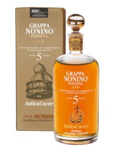 Grappa Nonino Antica Cuvée, Invecchiata in Barriques, Giftpack