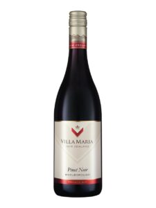 Villa Maria, Pinot Noir, Marlborough, dry, red (screw cap)